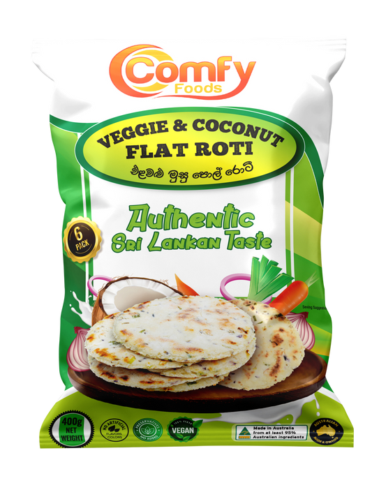 Coconut Flat Roti