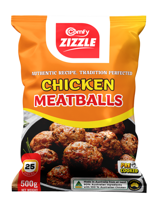Comfy Zizzle Chicken Meatballs