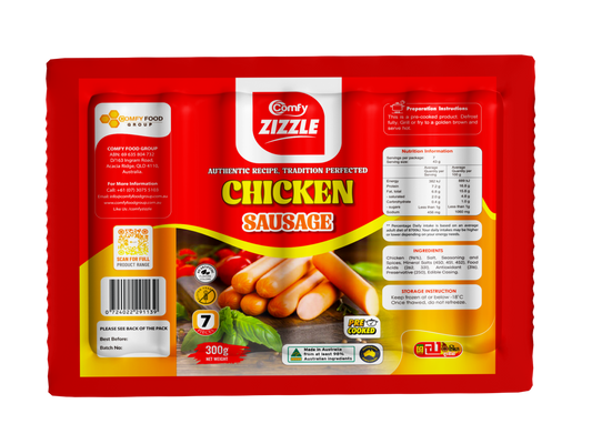 Comfy Zizzle Chicken Sausage