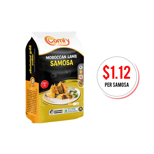Moroccan Lamb Samosa